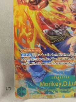One Piece TCG Monkey.D.Luffy Op13-118 Sec Alt Art - Image 5