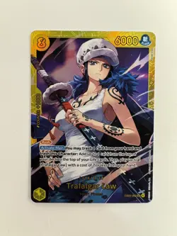 One Piece Extra Booster Heroines Edition EB03-062 Trafalgar Law SEC English - Image 1