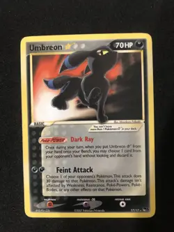 Umbreon Gold Star 17/17 Pokemon Pop Series 5 2007 TCG Holy Grail Card Single - Image 2