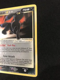 Umbreon Gold Star 17/17 Pokemon Pop Series 5 2007 TCG Holy Grail Card Single - Image 4