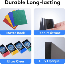 600 PCS Card Sleeves for MTG, TCG, 6 Colors Matte Card Sleeves Magic, Magic Card - Image 2