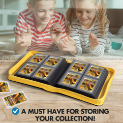 Toploader Binder – 4 Pocket Trading Card Binder for 128 Top Loaders, Pokemon Car - Image 5