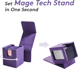 Commander Deck Box Lite - Card Display with Snap Card Holder & Removable Cover, - Image 3