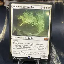 Moonshaker Cavalry - Wilds of Eldraine - MTG - NM 0021 Mythic Regular Magic Card - Image 1