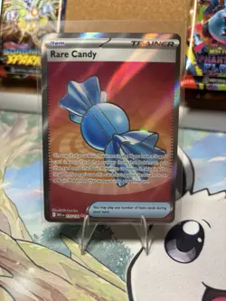 Pokemon TCG Mega Evolution Trainer Item Card 175/132 Rare Candy - Image 1