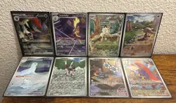 Lot Of 8 Illustration Rare Pokemon Cards. Near Mint. - Image 1