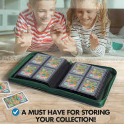 Toploader Binder – 4 Pocket Trading Card Binder for 128 Top Loaders, Pokemon Car - Image 5