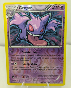 Pokemon TCG Gengar Generations #35/83 Reverse Holo Rare Card - LP - Image 1