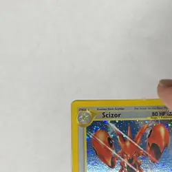 Scizor 10/75 Neo Discovery 2001 Holo Rare WOTC Pokemon Card TCG - LP - Image 2