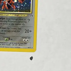 Scizor 10/75 Neo Discovery 2001 Holo Rare WOTC Pokemon Card TCG - LP - Image 4