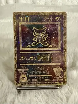 Pokemon TCG Ancient Mew Holo Promo Card Excellent Condition NM Rare Holo W Swirl - Image 2