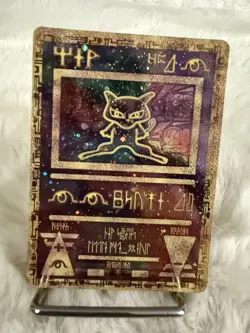 Pokemon TCG Ancient Mew Holo Promo Card Excellent Condition NM Rare Holo W Swirl - Image 4