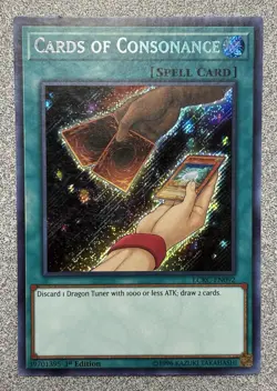 Cards of Consonance LCKC-EN092 Secret Rare 1st Edition NM - Image 1