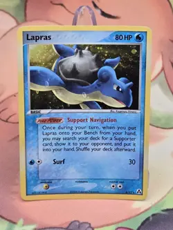 Lapras 8/92 - EX Legend Maker 2006 Beautiful Swirl 🌀 Holo Rare Pokemon Card LP - Image 1
