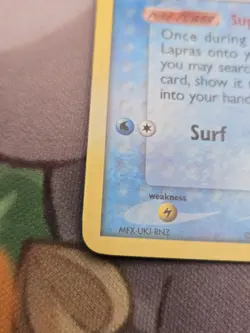 Lapras 8/92 - EX Legend Maker 2006 Beautiful Swirl 🌀 Holo Rare Pokemon Card LP - Image 3