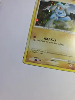 Pokemon TCG Riolu Holo Card 8/17 Lightly Played Condition - Image 3