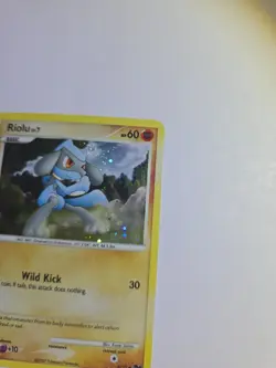 Pokemon TCG Riolu Holo Card 8/17 Lightly Played Condition - Image 5