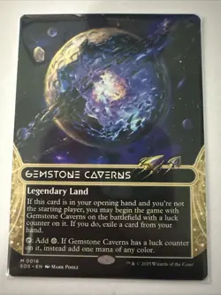 Gemstone Caverns (0016) (Borderless) Edge of Eternities: Stellar Sights Regular - Image 1