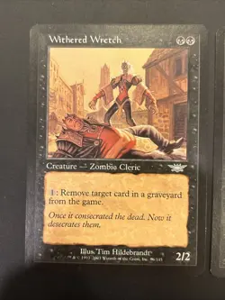 2x Withered Wretch Legions Magic Mtg LP - Image 2
