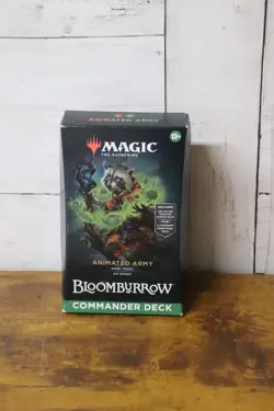 MTG Bloomburrow Commander Deck – Animated Army – Magic The Gathering Sealed - Image 1