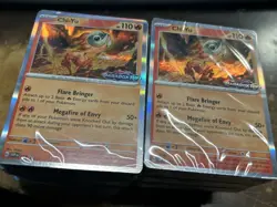 LOT OF (10) Pokemon Paradox Rift 057 Chi-Yu Build & Battle Deck Stamped. SEALED - Image 1