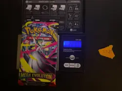 22.37g VERY HEAVY Mega Evolution Pokemon Sealed Booster Pack New SIR/HRU - Image 1