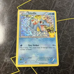 Totodile 18/25 Promo Holo McDonald's 25th Anniversary Promos 018/025 Pokemon NM - Image 1