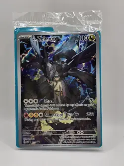 Pokemon TCG Ascended Heroes ETB N’s Zekrom 031 Black Star Promo SEALED NM - Image 1