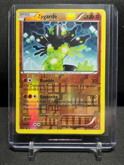 Zygarde 53/124 Reverse Holo Rare Pokemon 2016 Fates Collide LP - Image 1
