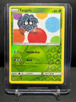 Tangela 1/214 Reverse Holo Pokemon 2018 Lost Thunder - LP - Image 1