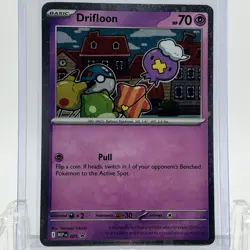 Pokemon TCG Mega Evolution Drifloon #005 Cosmos Holo Black Star Promo NM - Image 1