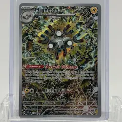 Pokemon TCG Surging Sparks Magneton #SVP159 ETB Promo LP - Image 1