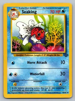 Pokemon TCG Jungle Seaking 46/64 - Image 1
