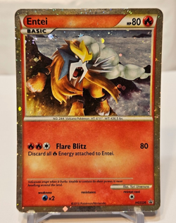 Entei Prime HGSS20 Ultra Rare HGSS Promo Pokemon 1129 - Image 1