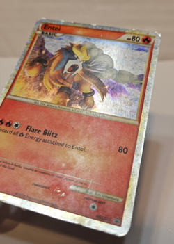 Entei Prime HGSS20 Ultra Rare HGSS Promo Pokemon 1129 - Image 2