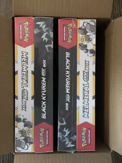 Pokemon Target Black Friday 4 Box Set Bundle Kyurem Melmetal Zekrom Lot 16 Packs - Image 2