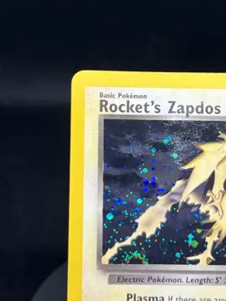 Pokemon TCG Rocket’s Zapdos 15/132 Gym Challange Holo Rare MP - Image 2
