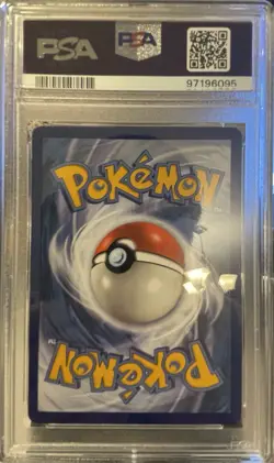 PSA 9 MINT 2021 Pokemon Evolving Skies LEAFEON VMAX Rainbow Secret Rare #204/203 - Image 2