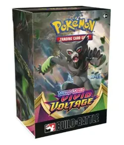 Pokemon TCG Sword & Shield VIVID VOLTAGE Build & Battle Box Prerelease Kit - Image 1
