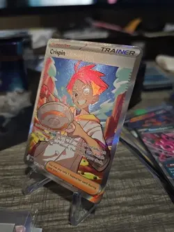 Crispin - 164/142 - SV07: Stellar Crown Ultra Rare Pokemon TCG Near Mint - Image 2