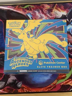POKEMON TCG: Ascended Heroes Pokemon Center ETB ✅Exclusive - Sealed IN HAND 📦 - Image 4