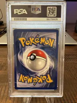 1999 Pokemon Base Set Unlimited Pikachu #58 Yellow Cheeks PSA 9 Mint - Image 3