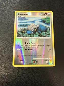 BAGON 53/100 COMMON STORMFRONT POKEMON REVERSE HOLO NM 2008 - Image 1