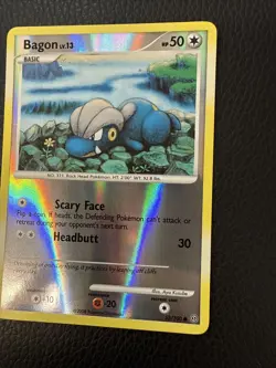 BAGON 53/100 COMMON STORMFRONT POKEMON REVERSE HOLO NM 2008 - Image 3