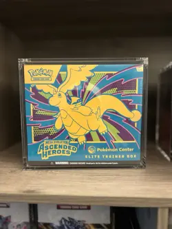 Ascended Heroes Pokemon Center Elite Trainer Box ETB - W/Acrylic - Image 1