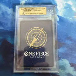 Dracule Mihawk (Manga) OP14-119 SEC One Piece The Azure Sea’s Seven BGS 9.5 - Image 2