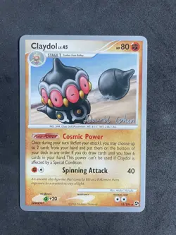 Pokemon Card Trading Card World Championship 2009 Claydol 15/106 Near Mint - Image 1