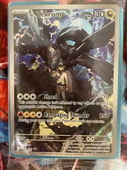 N’s Zekrom Ascended Heroes Promo 031 SEALED Pokemon Card TCG - Image 1