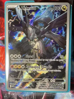 N’s Zekrom Ascended Heroes Promo 031 SEALED Pokemon Card TCG - Image 2