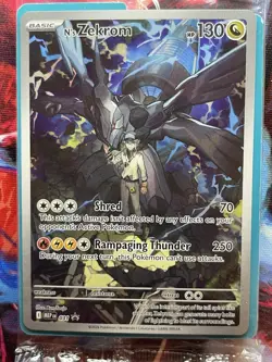 N’s Zekrom Ascended Heroes Promo 031 SEALED Pokemon Card TCG - Image 3